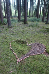 Land Art - Herz